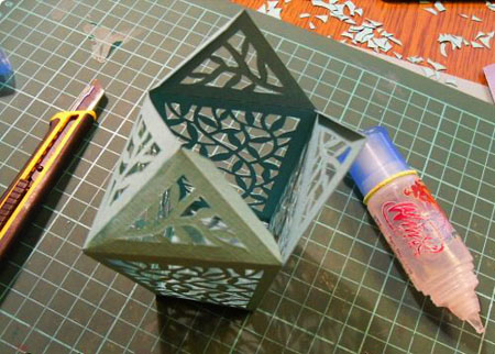 New Year's paper crafts