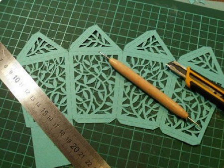 New Year's paper crafts