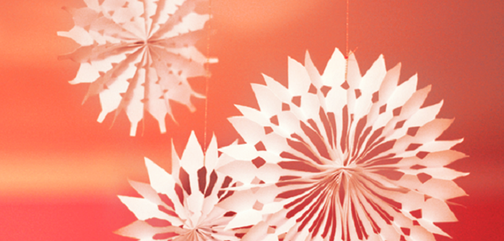 New Year's paper crafts