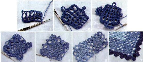 New Year's crafts: knitted tablecloth New Year's crafts: knitted tablecloth