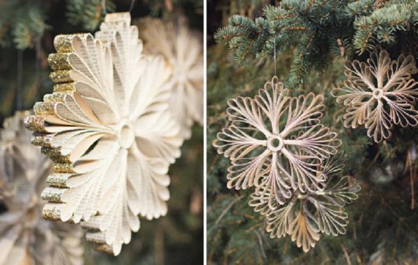 Beautiful snowflakes for the New Year of 2017 with their own hands of paper - diagrams and photos in stages. Master classes for children on large snowflakes in origami technique