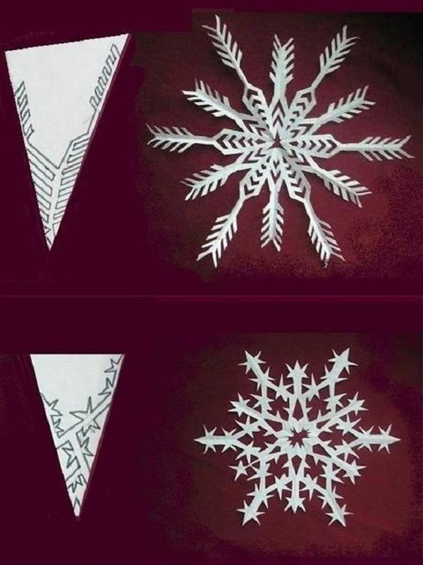 Beautiful snowflakes for the New Year of 2017 with their own hands of paper - diagrams and photos in stages. Master classes for children on large snowflakes in origami technique Beautiful snowflakes for the New Year of 2017 with their own hands of paper - diagrams and photos in stages. Master classes for children on large snowflakes in origami technique