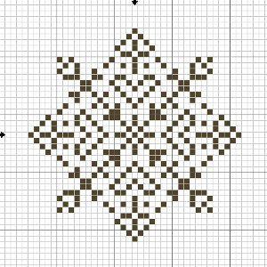 New Year's embroidery: snowflakes New Year's embroidery: snowflakes