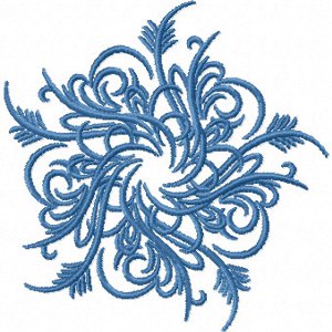New Year's embroidery: snowflakes New Year's embroidery: snowflakes