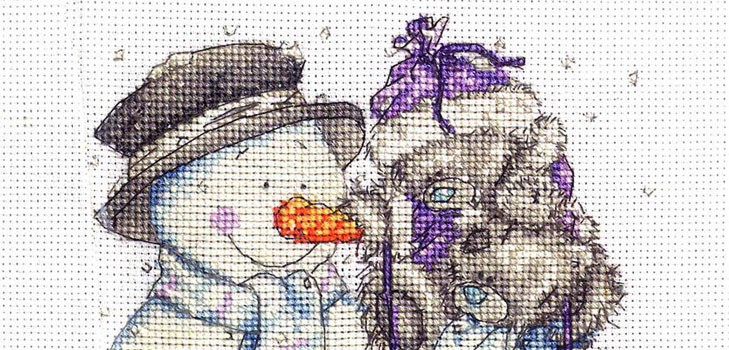 New Year's embroidery