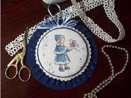 New Year's embroidery