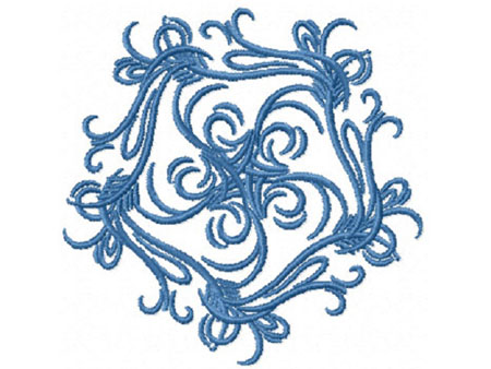 New Year's embroidery