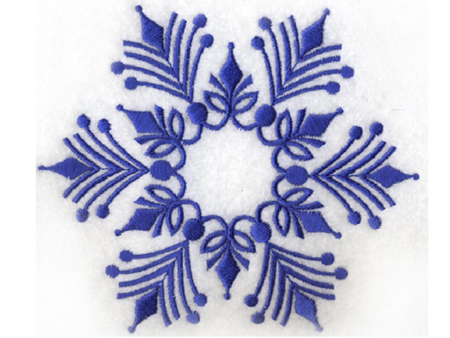 New Year's embroidery