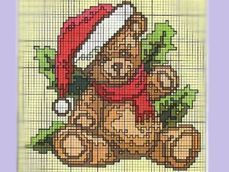 New Year's embroidery