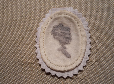  the remainder of the material is cut off 
