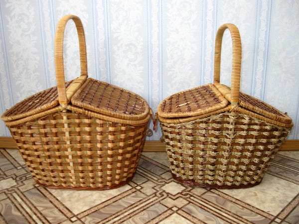 We master the weaving of baskets with our own hands from the vines step by step