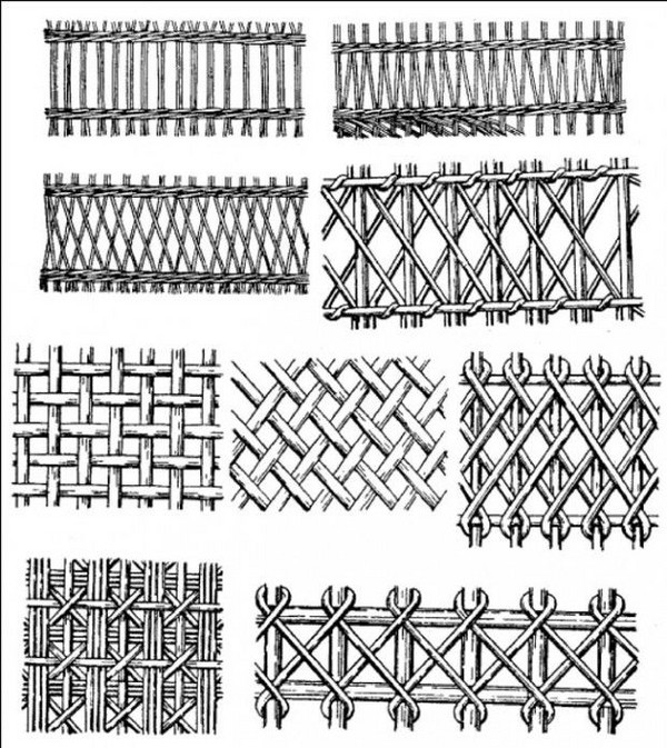 Weave baskets step by step