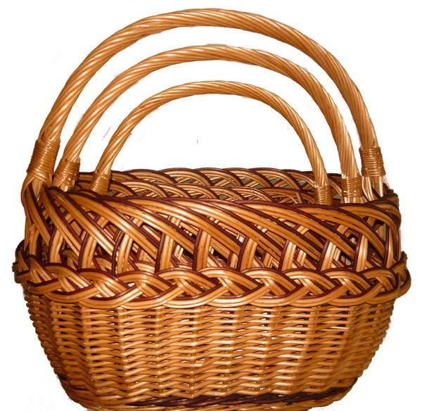 Weave baskets step by step