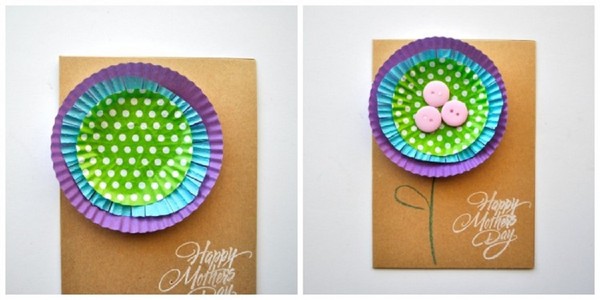 Postcard for Mother's Day with own hands, master classes with photos for kindergarten and 1-3 grades