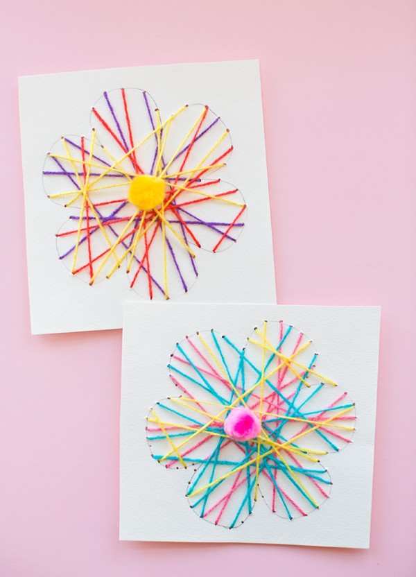 Postcard for Mother's Day with own hands, master classes with photos for kindergarten and 1-3 grades
