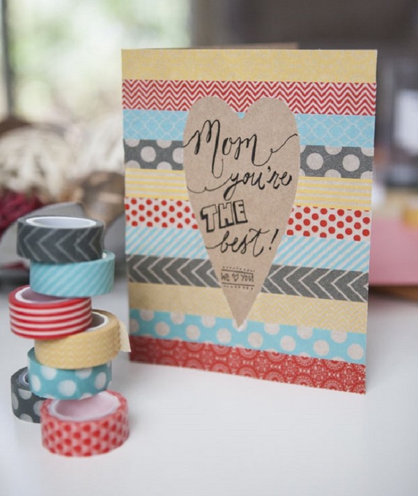 Postcard for Mother's Day with own hands, master classes with photos for kindergarten and 1-3 grades