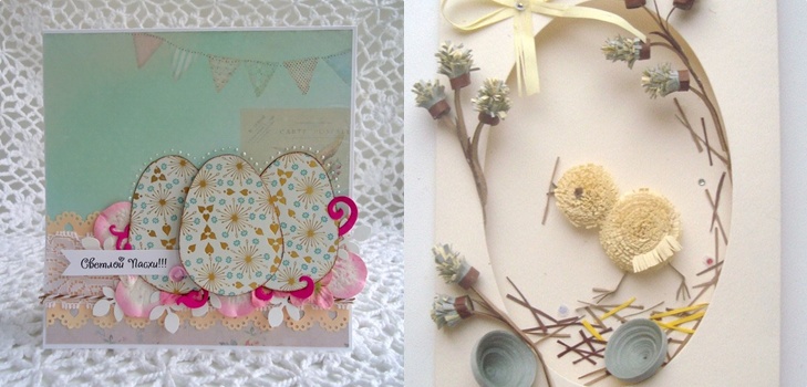 Easter cards with own hands: original master classes with photo