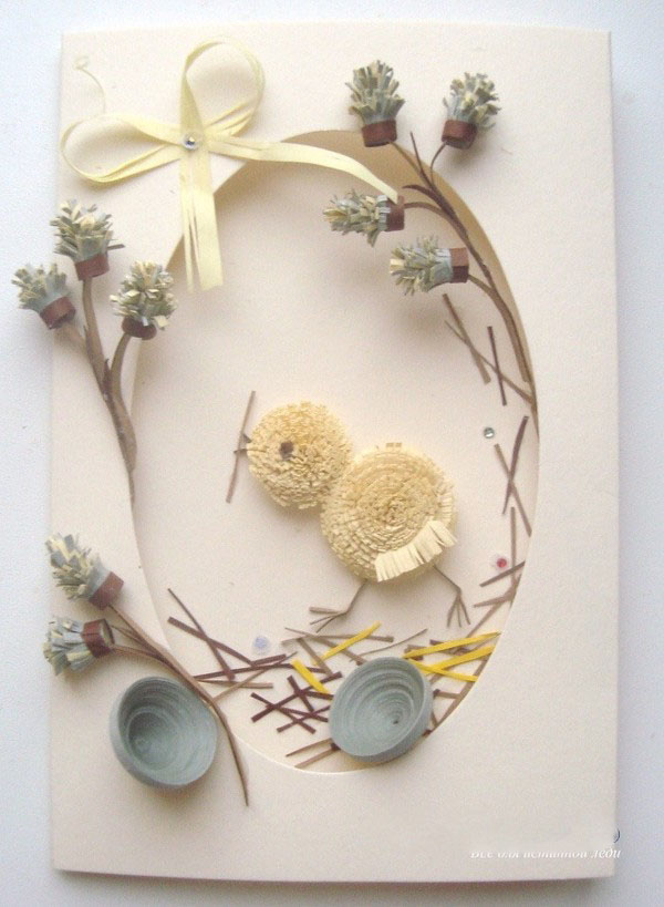 Easter cards with own hands: original master classes with photo