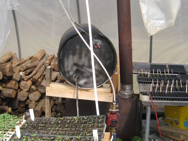 Types and arrangement of heating of greenhouses in winter