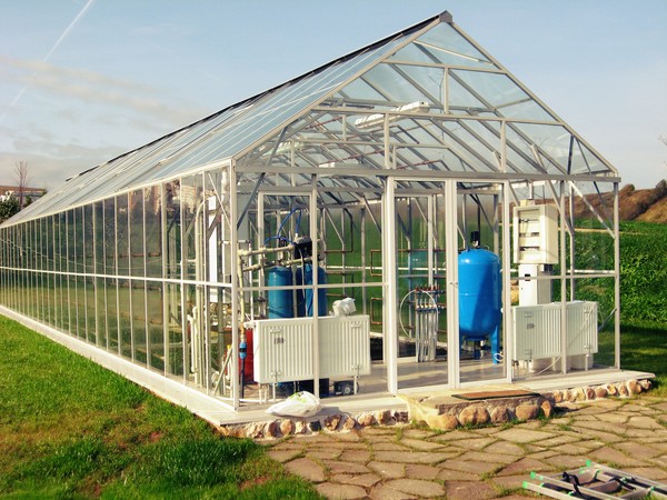 Types and arrangement of heating of greenhouses in winter