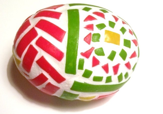 Easter Crafts: Easter Egg from Polymer Clay