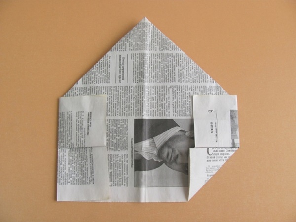 How to make a cap of paper