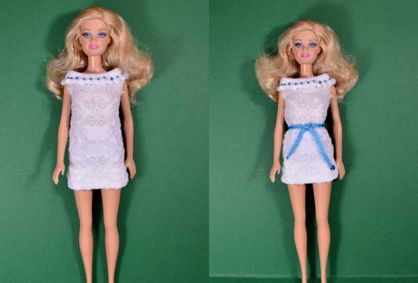 Dresses for Barbie's own hands - patterns and patterns