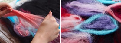 A gift for the New Year with their own hands: felting a purse, a master class with a photo