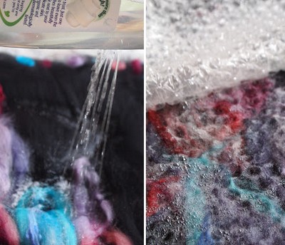 A gift for the New Year with their own hands: felting a purse, a master class with a photo