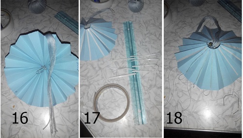 Paper parachutist: a handmade on May 9 with his own hands in a kindergarten