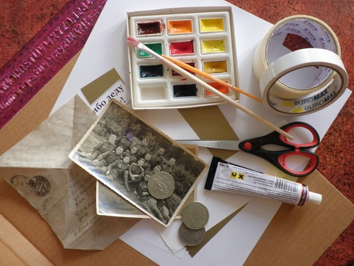 Scrapbooking: a hand-crafted by May 9 with their own hands in school Scrapbooking: a hand-crafted by May 9 with their own hands in school
