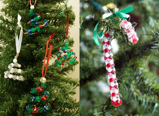 Crafts from beads for the New Year: photo, video master-class