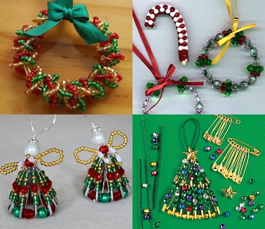Crafts from beads for the New Year: photo, video master-class