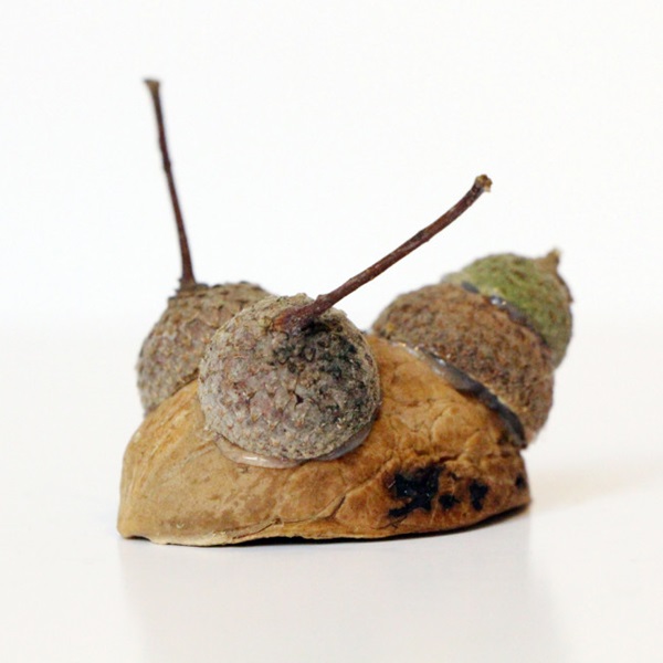 Crafts from chestnuts on the theme of Autumn