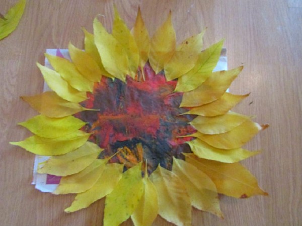 Crafts from leaves on the theme "Autumn" with their own hands for schoolchildren