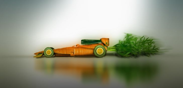 Crafts from vegetables by own hands