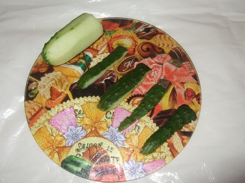 Crafts from vegetables by own hands