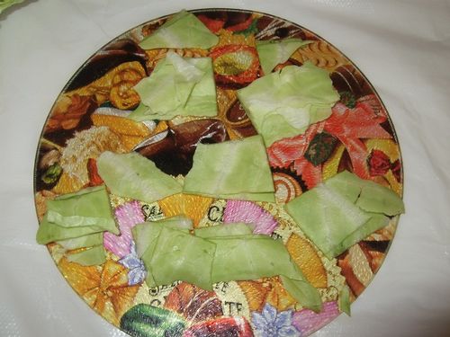Crafts from vegetables by own hands
