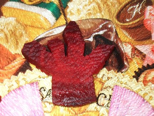 Crafts from vegetables by own hands