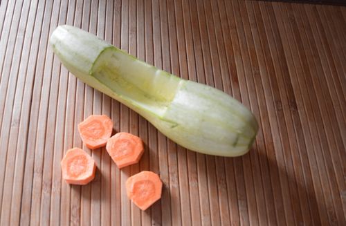 Crafts from vegetables by own hands