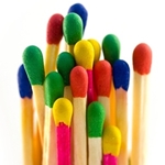 Crafts from matches with own hands