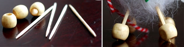 Crafts from acorns: sheep, photo-instruction