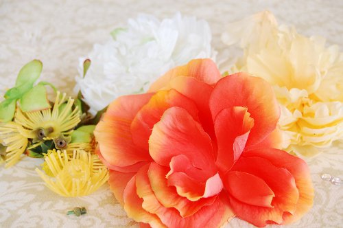 Crafts by March 8. Hairpins-flowers Crafts by March 8. Hairpins-flowers