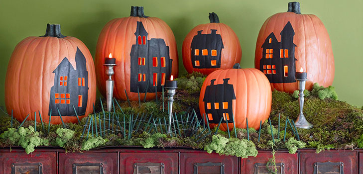 Crafts for children on Halloween