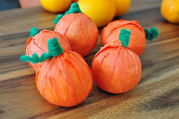 Crafts for children on Halloween