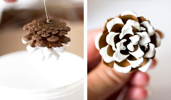 Crafts for the New Year from cones with their own hands: photo master-class