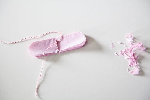 How to make pom-poms from paper