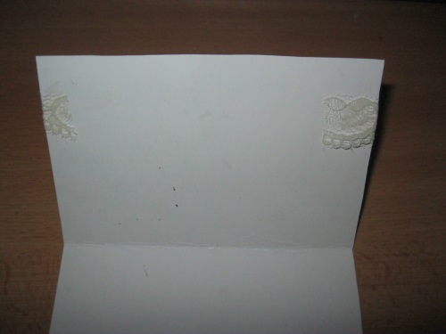 Original invitations to the wedding with their own hands