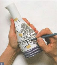 Ceramic painting: set for sushi Ceramic painting: set for sushi