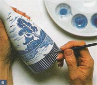 Ceramic painting: set for sushi Ceramic painting: set for sushi